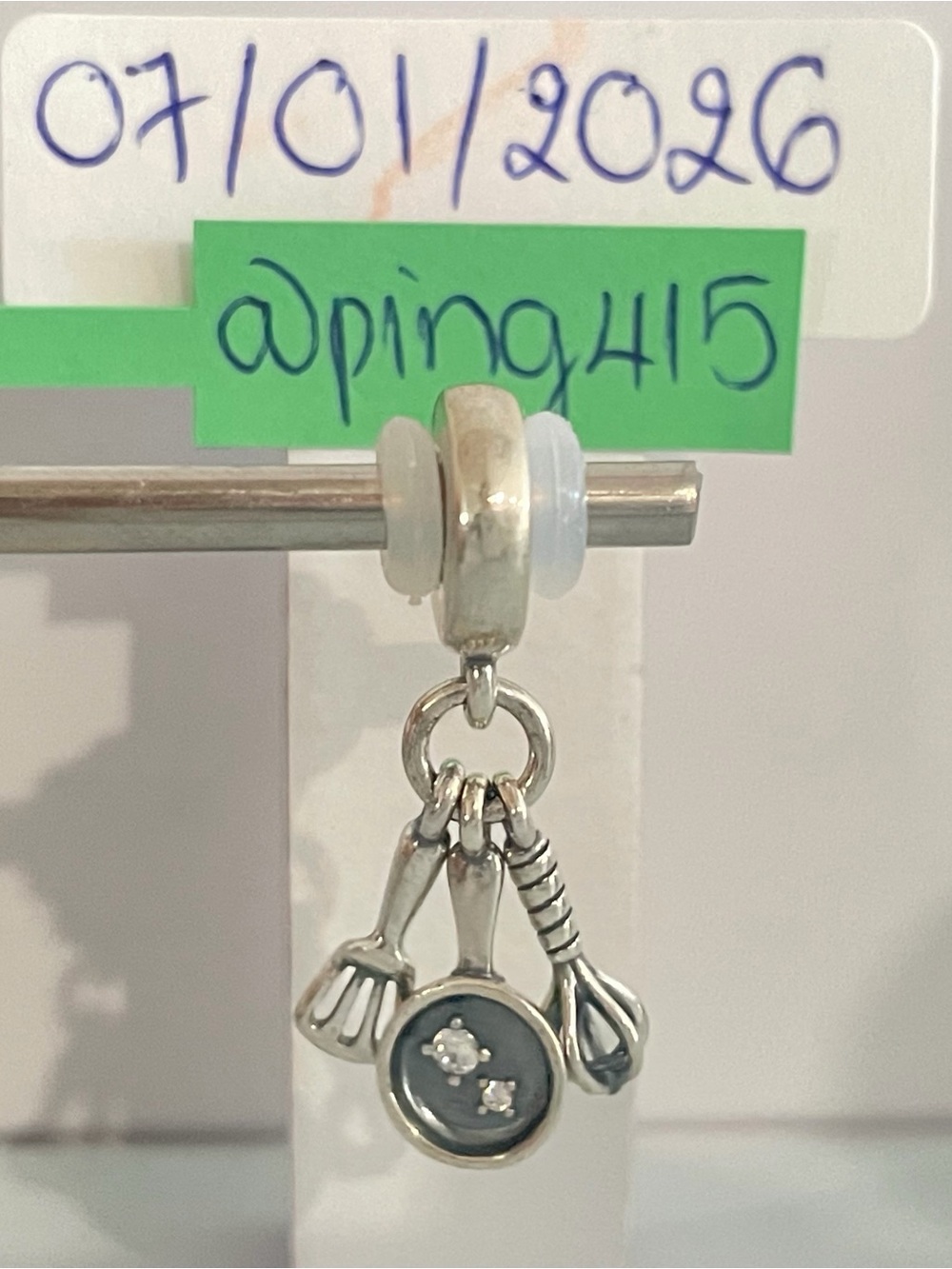 Pandora Pan, Whisk & Spatula dangle